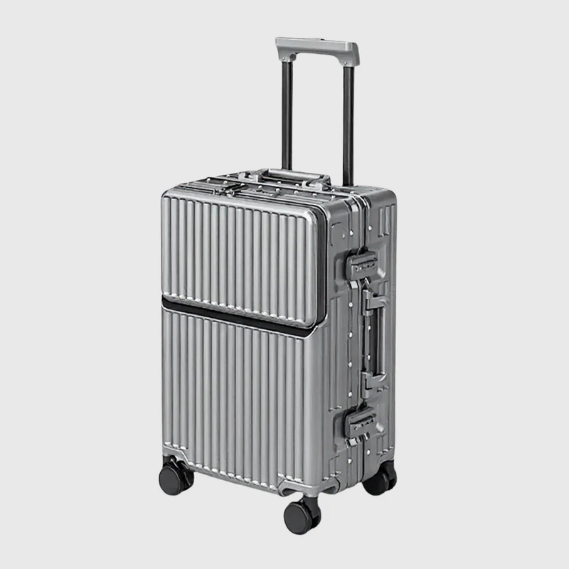 Valise Cabine Rigide 45l | Séparateurs Doubles et Port Usb