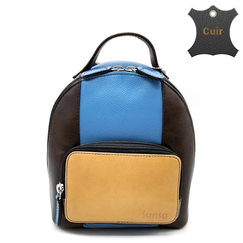 Bagy Xs petit sac à dos femme cuir