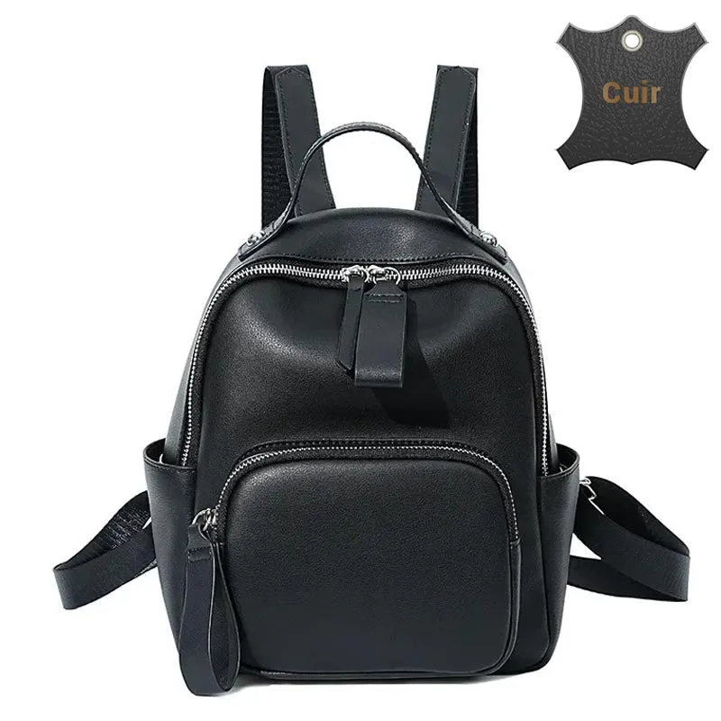 Lize petit sac à dos femme cuir