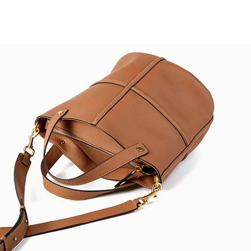 Elsa sac bandoulière femme forme seau