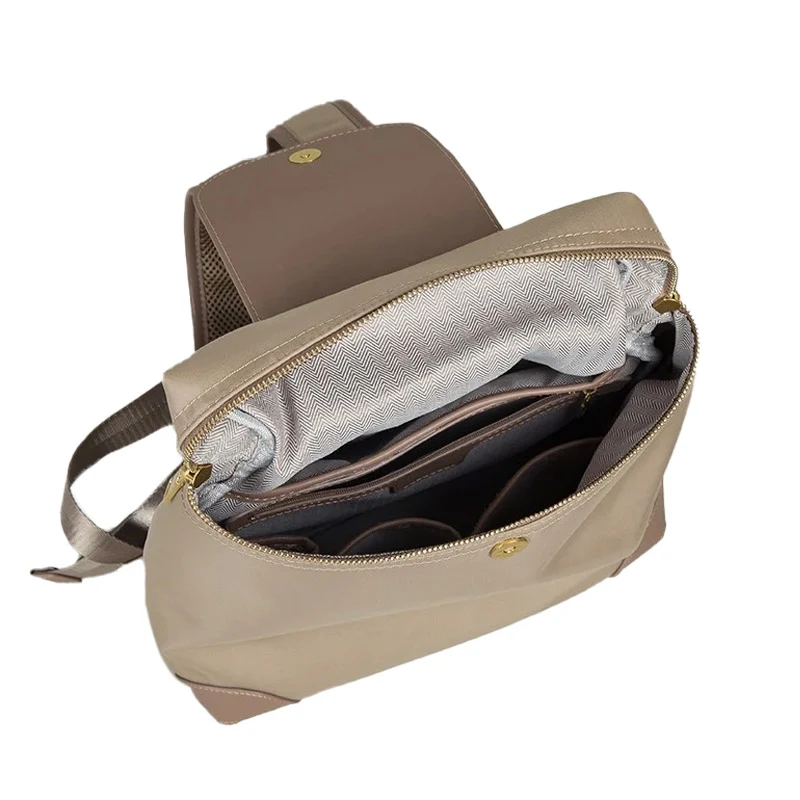 Vigo sac à dos femme tendance toile et cuir