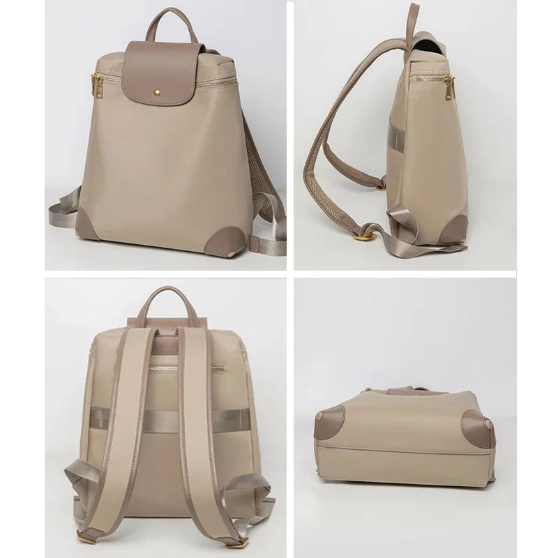 Vigo sac à dos femme tendance toile et cuir