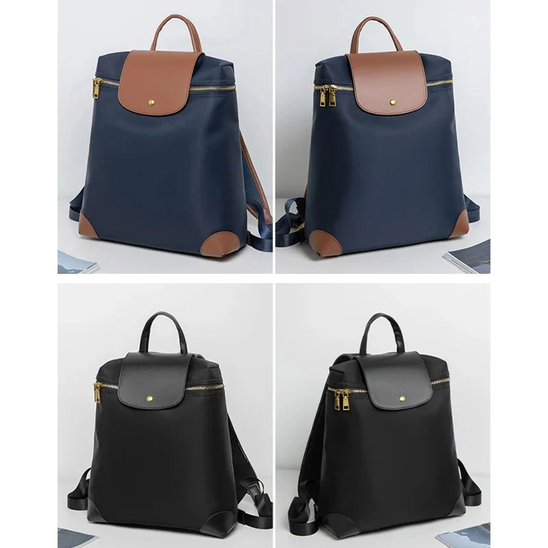 Vigo sac à dos femme tendance toile et cuir