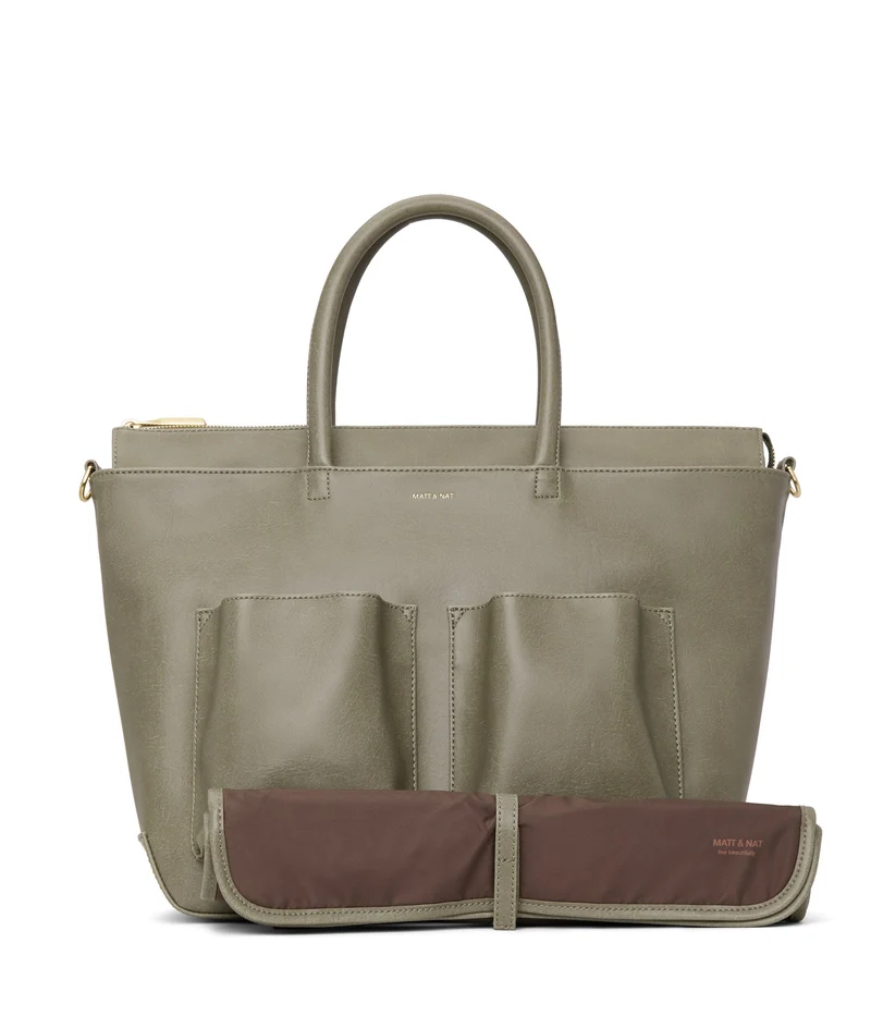 RAYLANMED Sac à langer végétalien - Vintage