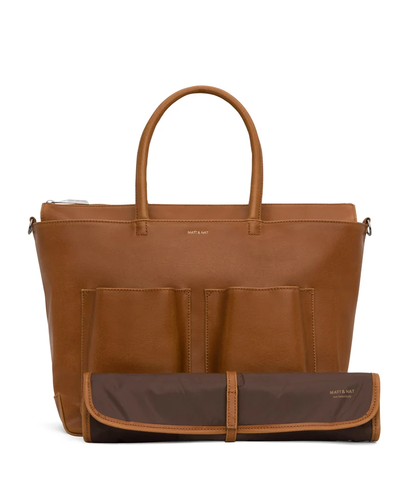 RAYLANMED Sac à langer végétalien - Vintage