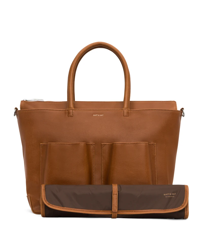 RAYLANMED Sac à langer végétalien - Vintage
