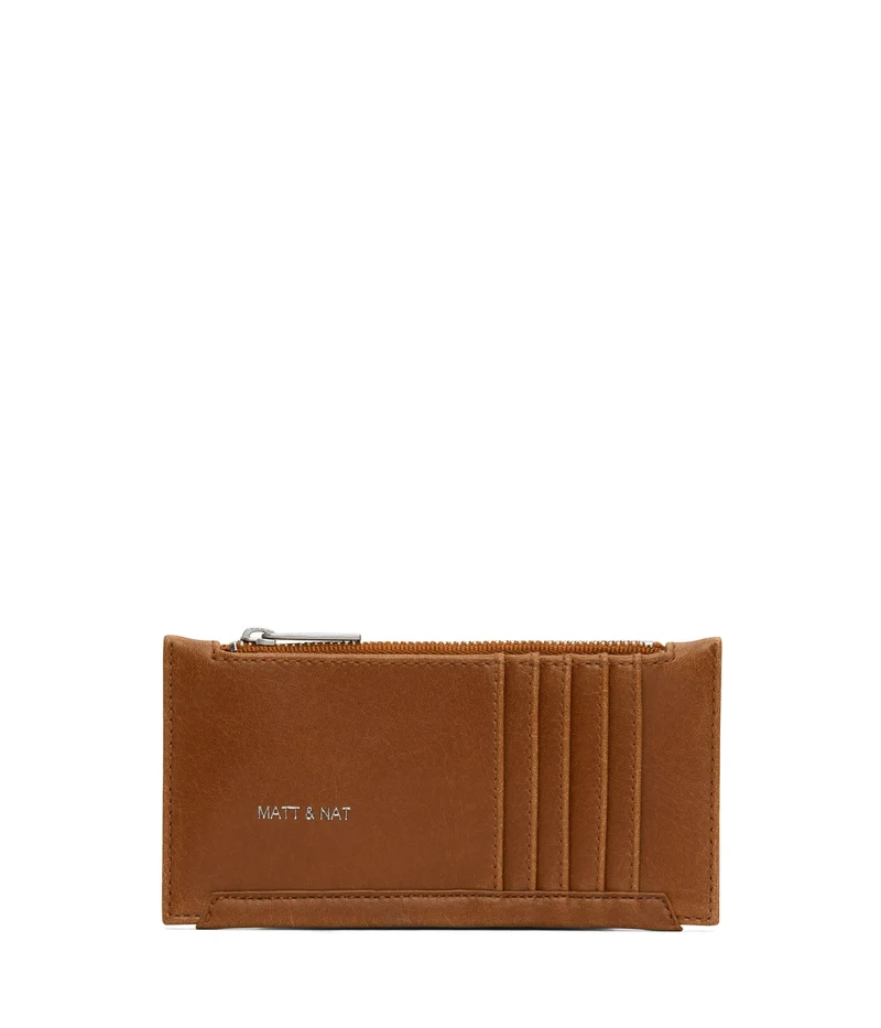 JESSE Portefeuille mince végétalien - Vintage