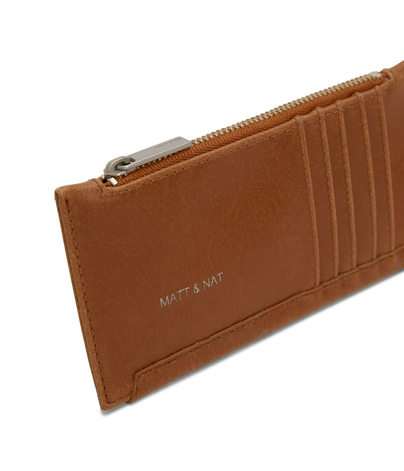 JESSE Portefeuille mince végétalien - Vintage