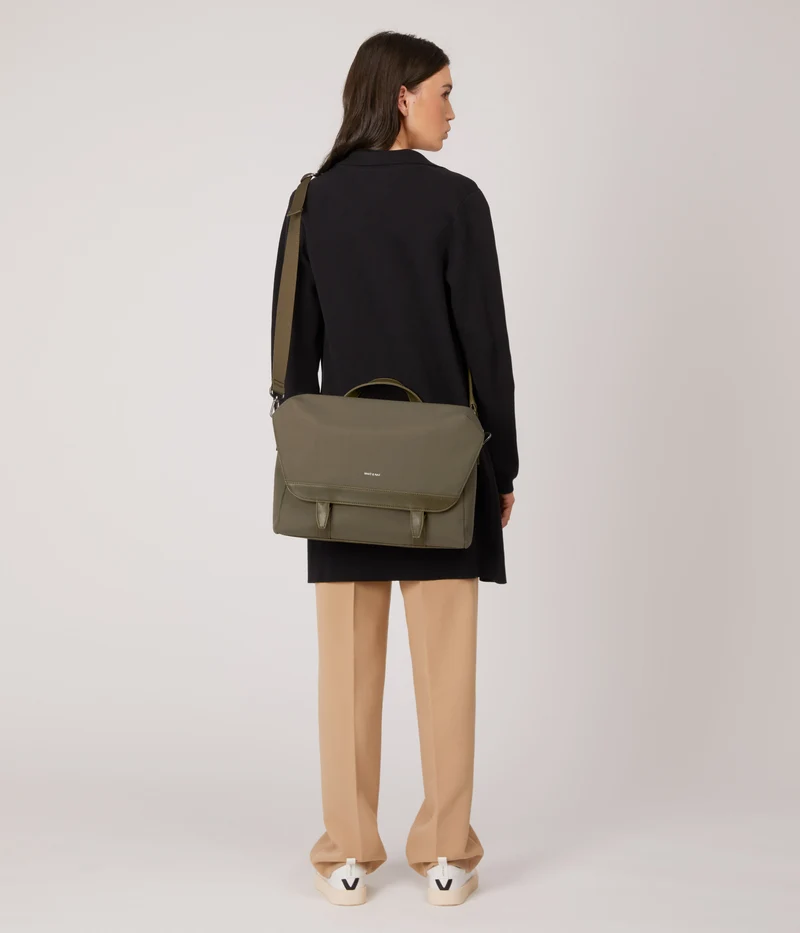 MARTEL Sac messager végétalien - Toile