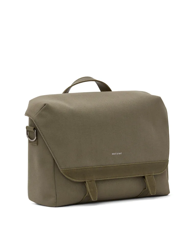 MARTEL Sac messager végétalien - Toile