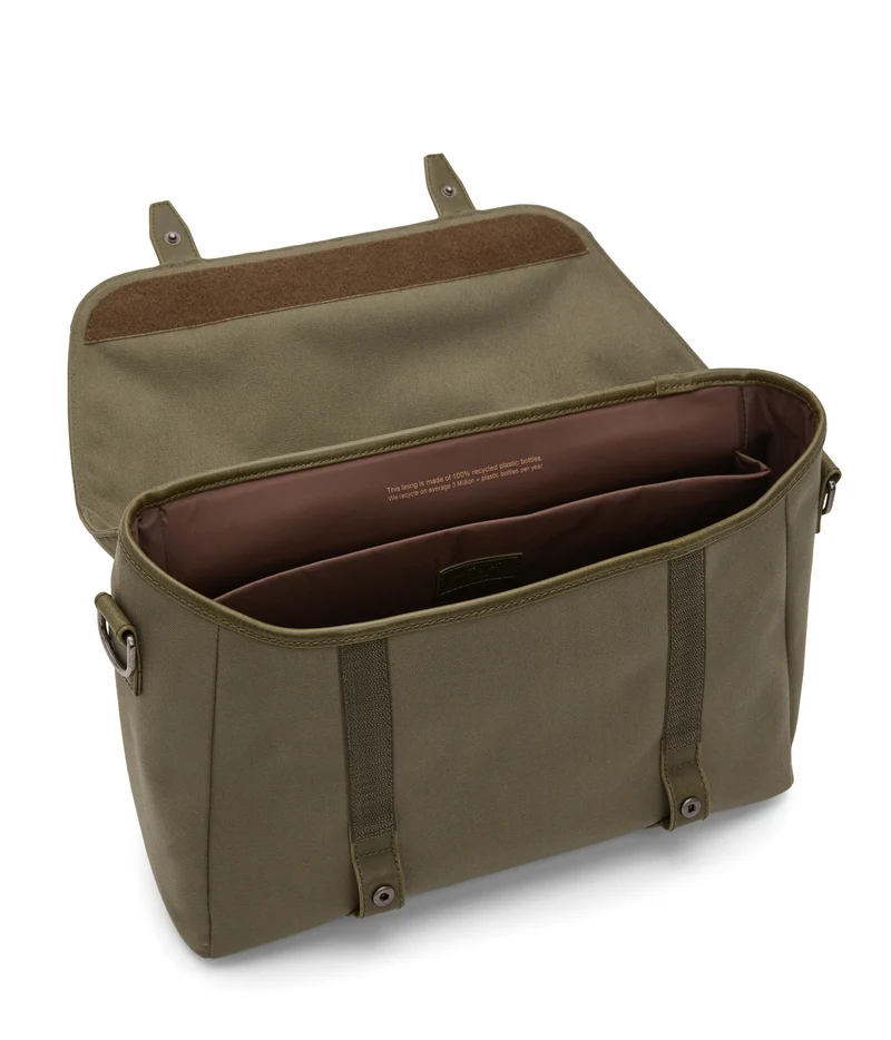 MARTEL Sac messager végétalien - Toile