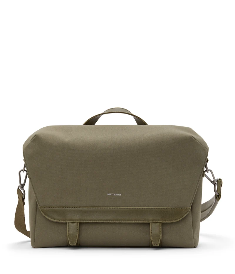 MARTEL Sac messager végétalien - Toile