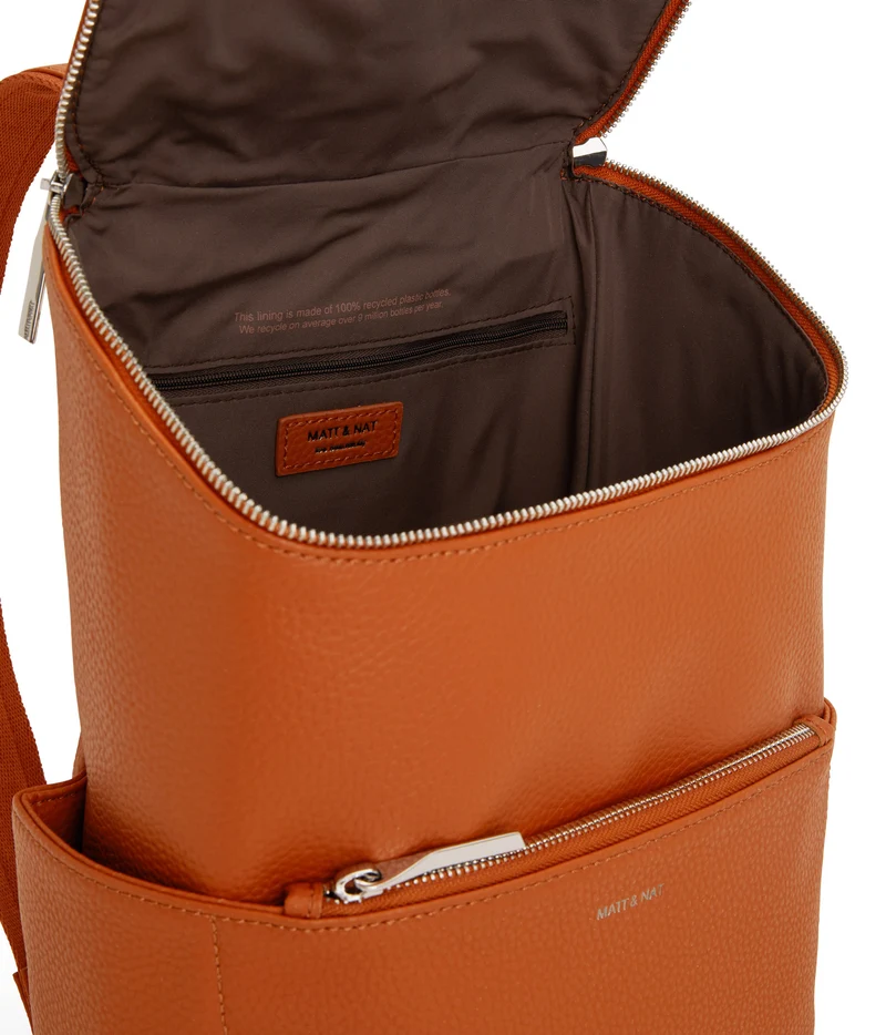 BRAVE Sac à dos végétalien - Pureté
