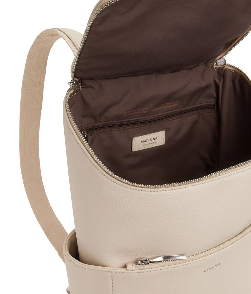 BRAVE Sac à dos végétalien - Pureté