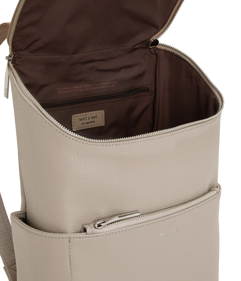 BRAVE Sac à dos végétalien - Pureté