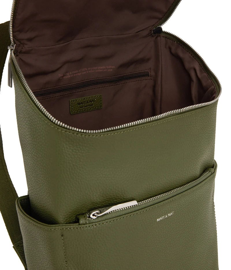BRAVE Sac à dos végétalien - Pureté