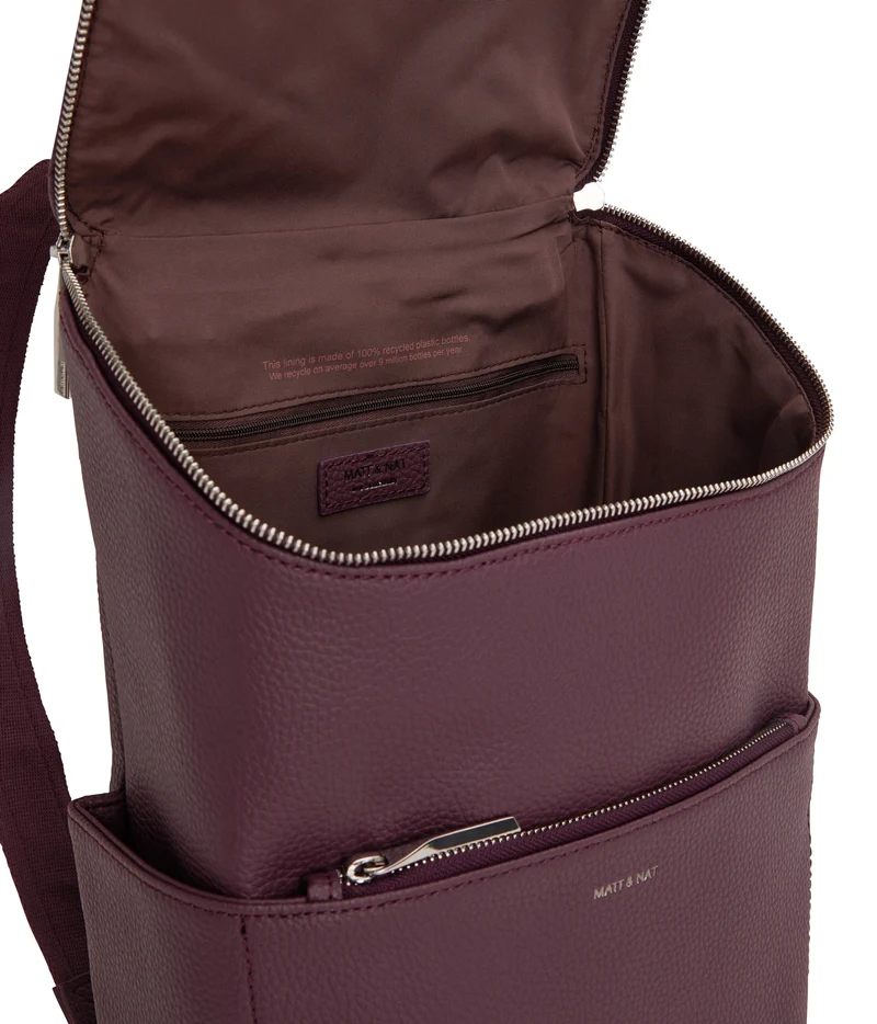 BRAVE Sac à dos végétalien - Pureté