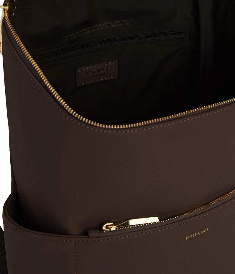 BRAVE Sac à dos végétalien - Pureté