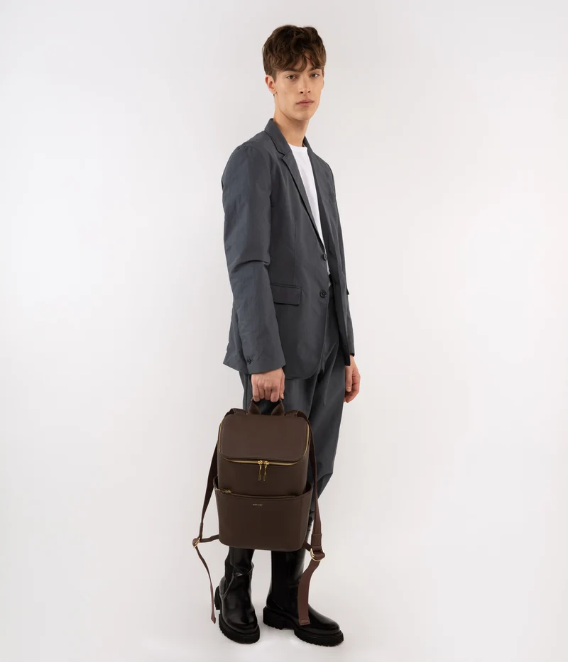 BRAVE Sac à dos végétalien - Pureté