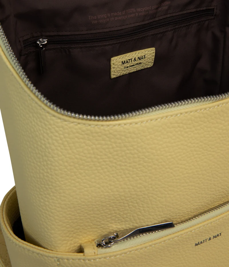 BRAVE Sac à dos végétalien - Pureté