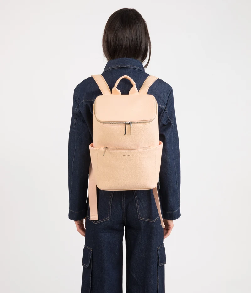 BRAVE Sac à dos végétalien - Pureté