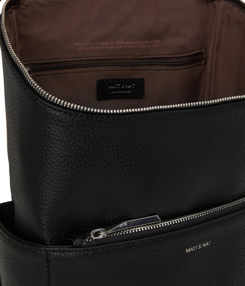 BRAVE Sac à dos végétalien - Pureté