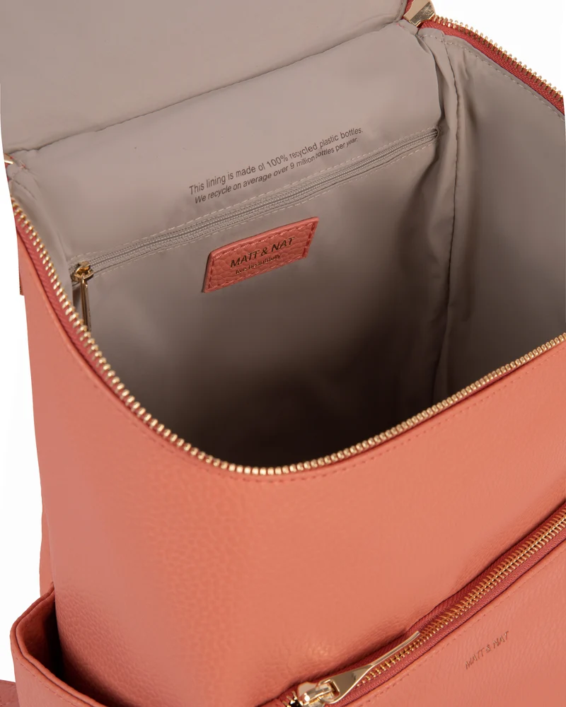 BRAVE Sac à dos végétalien - Pureté