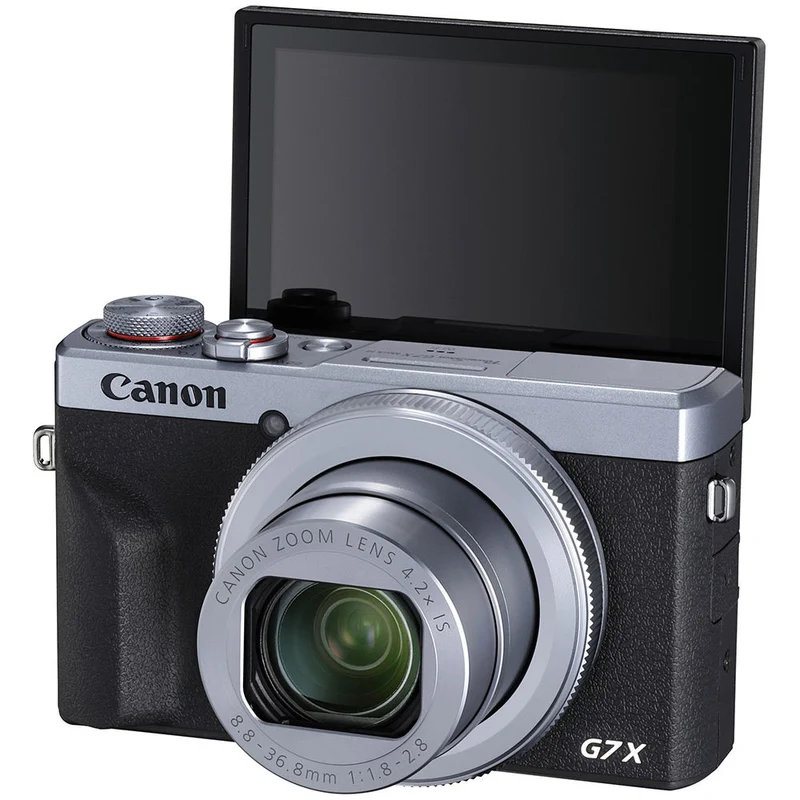 PowerShot G7 X Mark III (Argent)