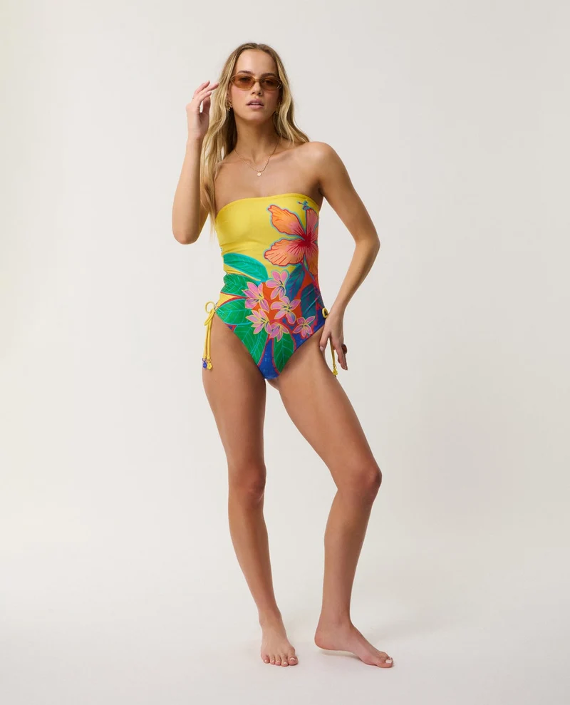 Bliss Bandeau One Piece Swimsuit