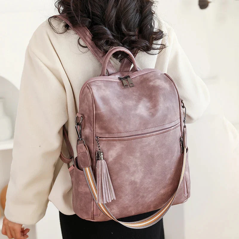 Sac à Dos Ville Femme Tendance | Bandoulière Amovible Pratique