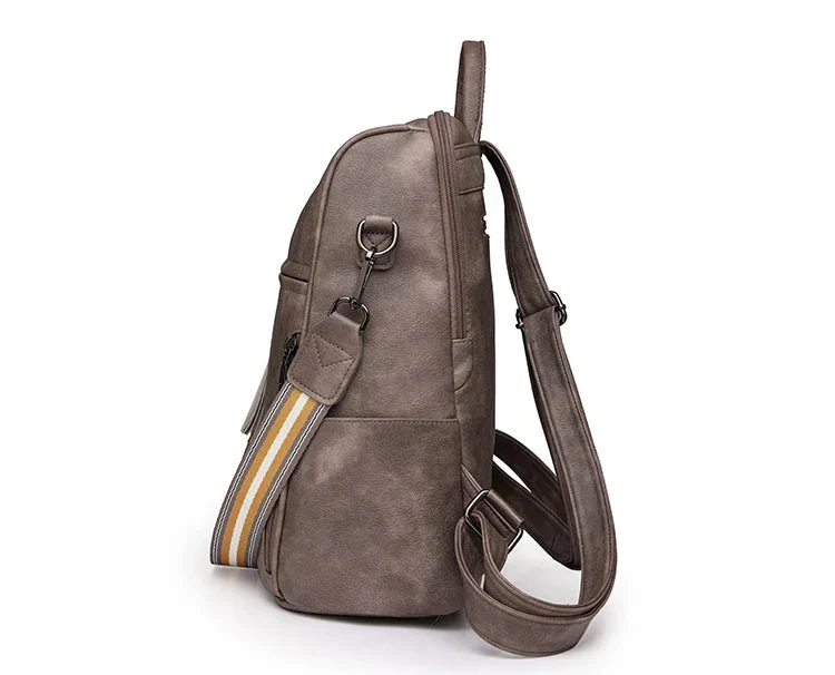 Sac à Dos Ville Femme Tendance | Bandoulière Amovible Pratique