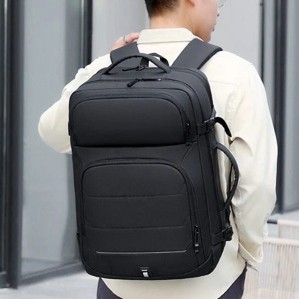 Sac à Dos Usb Extensible 17 Pouces | Compartiment Ordinateur Sécurisé