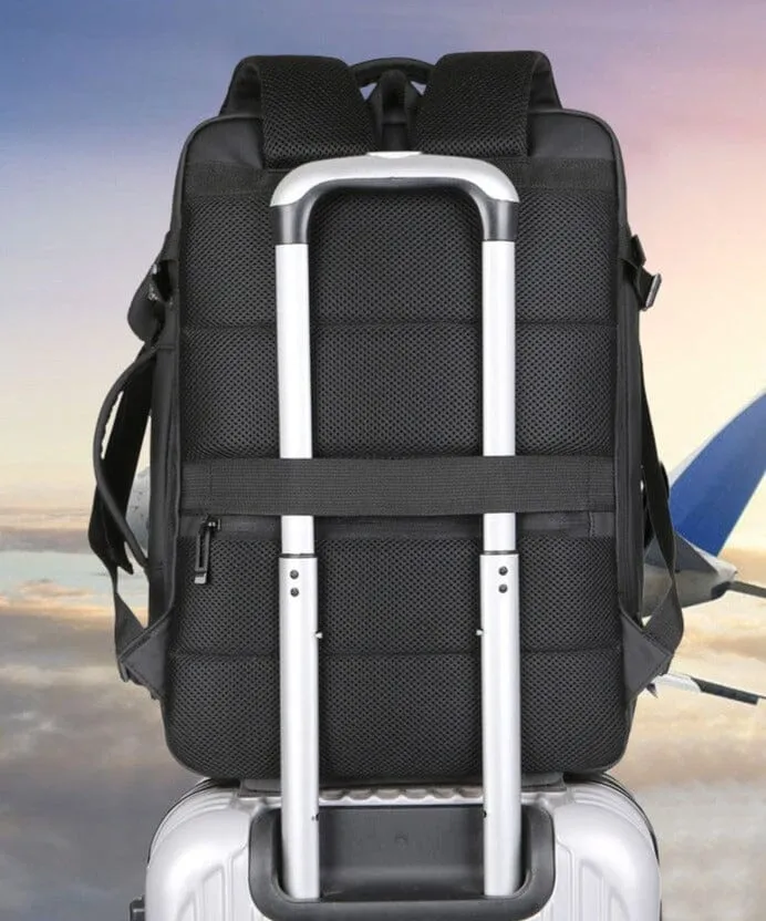 Sac à Dos Usb Extensible 17 Pouces | Compartiment Ordinateur Sécurisé
