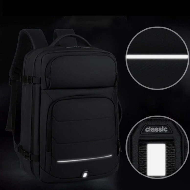 Sac à Dos Usb Extensible 17 Pouces | Compartiment Ordinateur Sécurisé