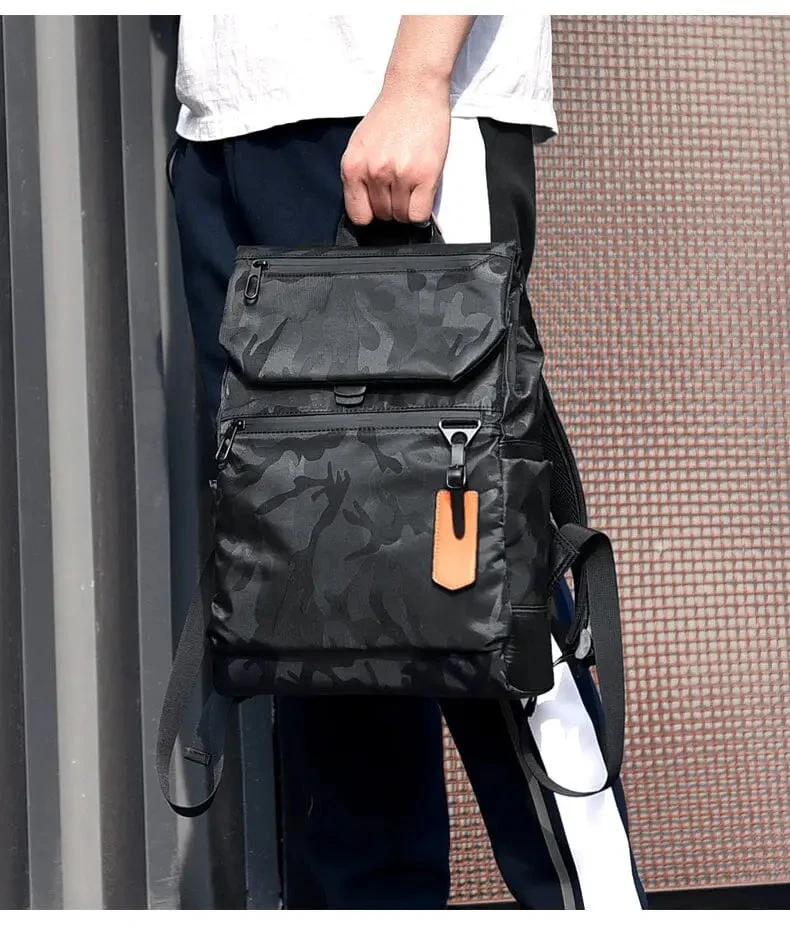 Sac à Dos Urbain Imperméable | Tissu Résistant Intempéries