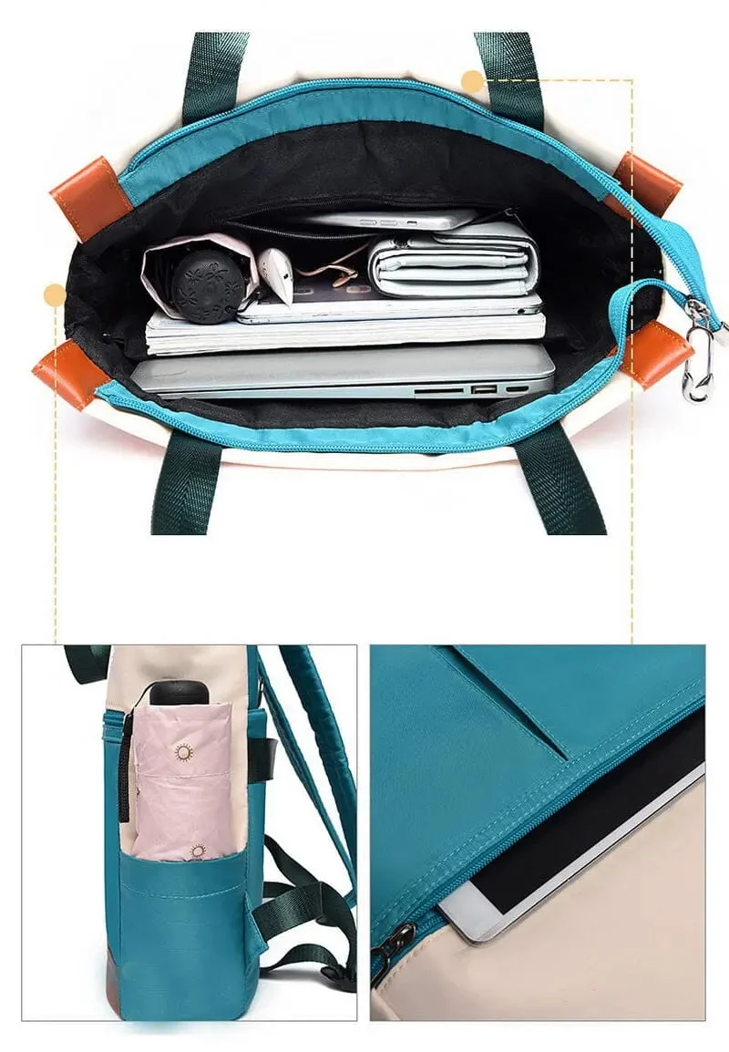 Sac à Dos Urbain Femme | Compartiment Pc Imperméable