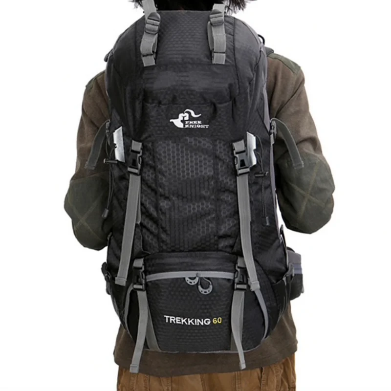 Sac à Dos Trekking 60l Léger | Sangles Ergonomiques et Imperméabilité