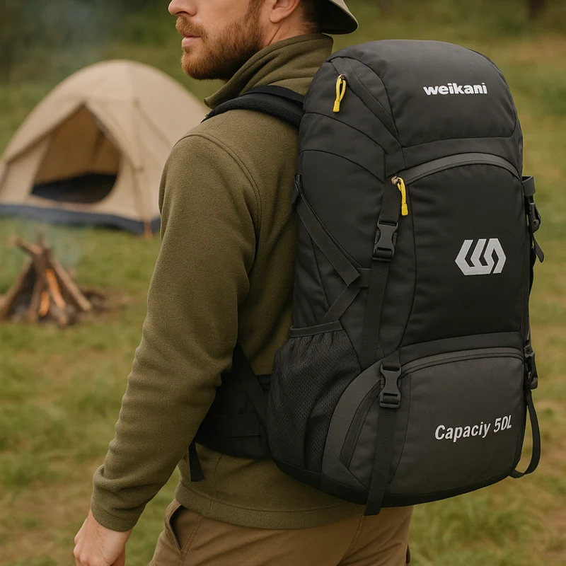 Sac à Dos Trekking 50l | Rangement et Confort Renforcés