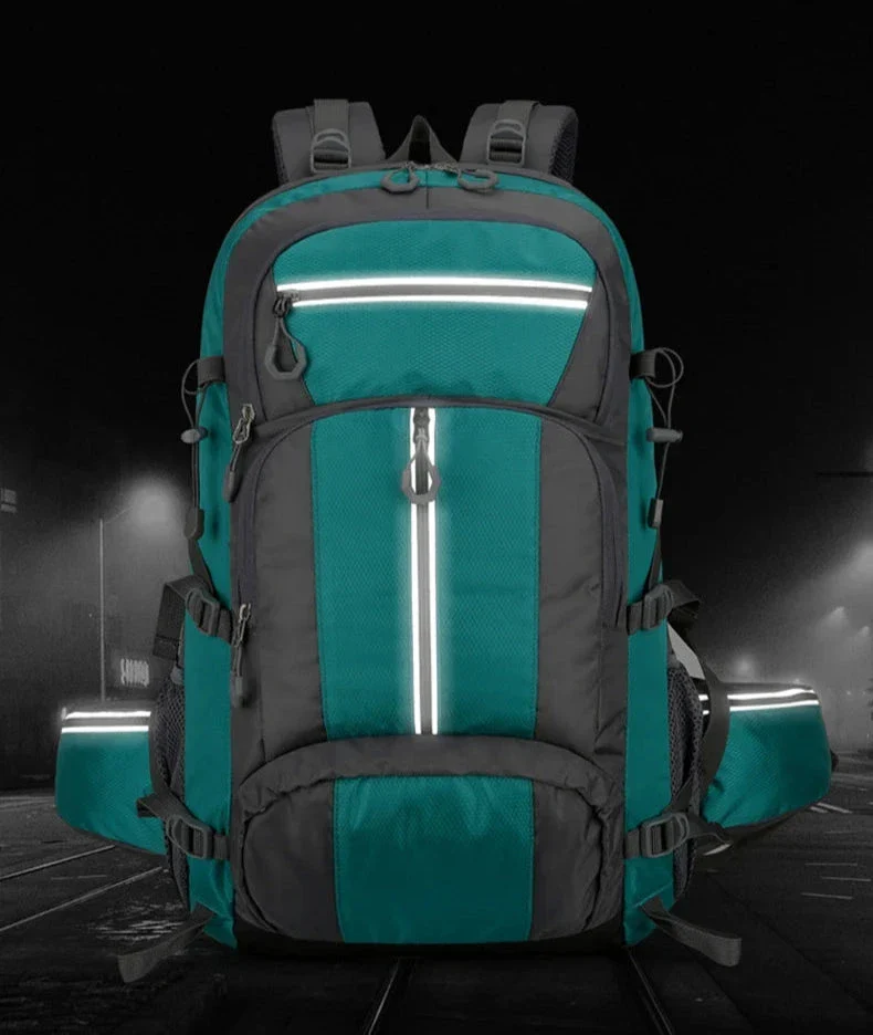 Sac à Dos Trekking 50l | Nylon Imperméable et Ergonomique