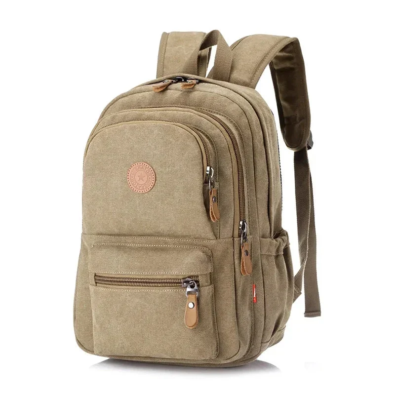 Sac à Dos Toile Vintage | Robuste et Spacieux