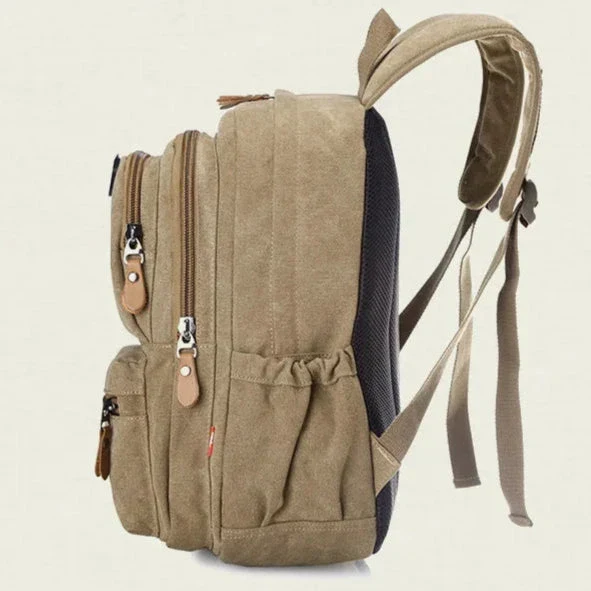 Sac à Dos Toile Vintage | Robuste et Spacieux