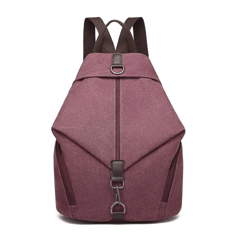 Sac à Dos Toile Vintage Femme | Style Rétro Urbain Pratique