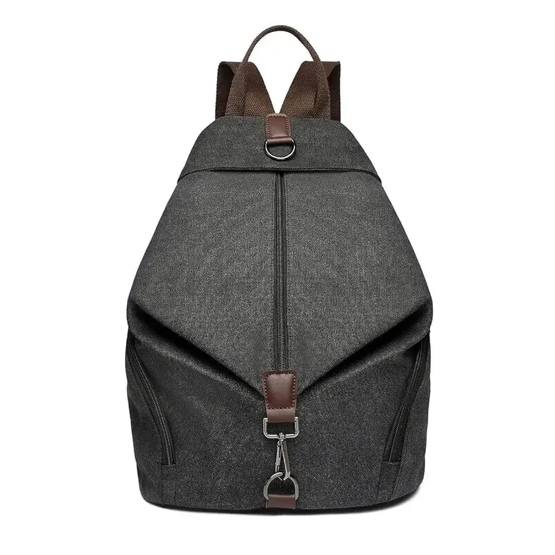 Sac à Dos Toile Vintage Femme | Style Rétro Urbain Pratique