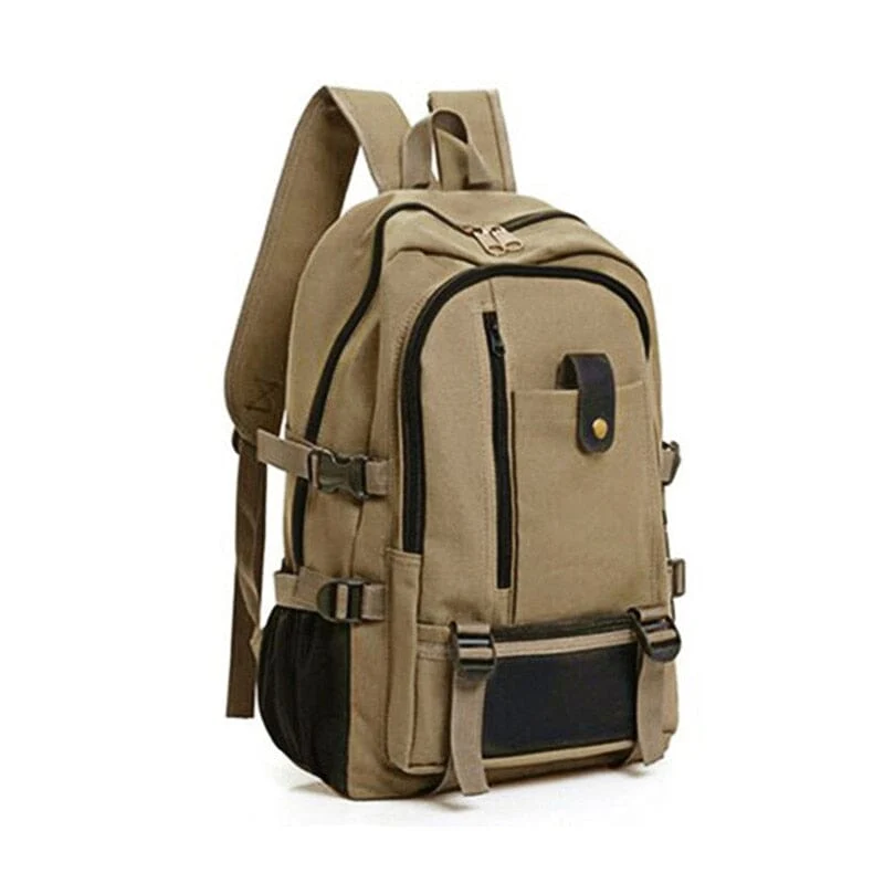 Sac à Dos Toile Canvas | Bretelles Ajustables et Spacieuses