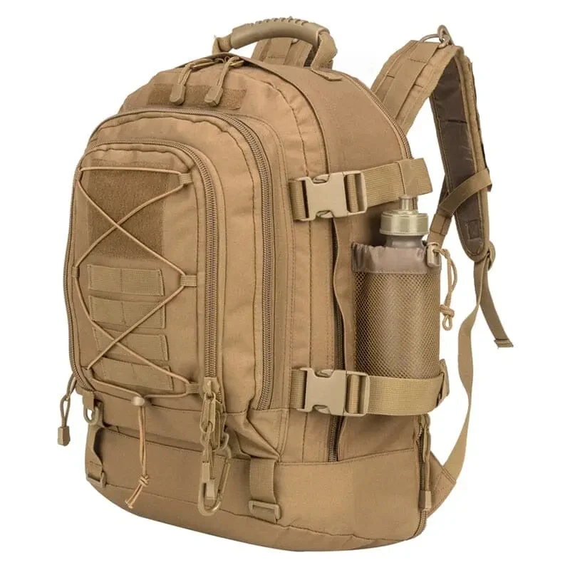 Sac à Dos Tactique 60l | Nylon 1000d Résistant