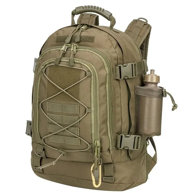 Sac à Dos Tactique 60l | Nylon 1000d Résistant