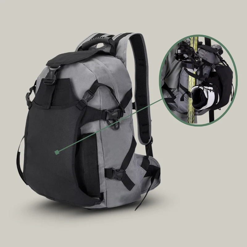 Sac à Dos Ski Compact | Résistant et Compartiments Optimisés