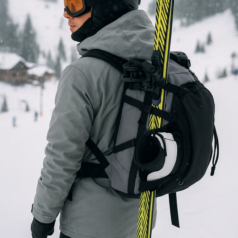 Sac à Dos Ski Compact | Résistant et Compartiments Optimisés