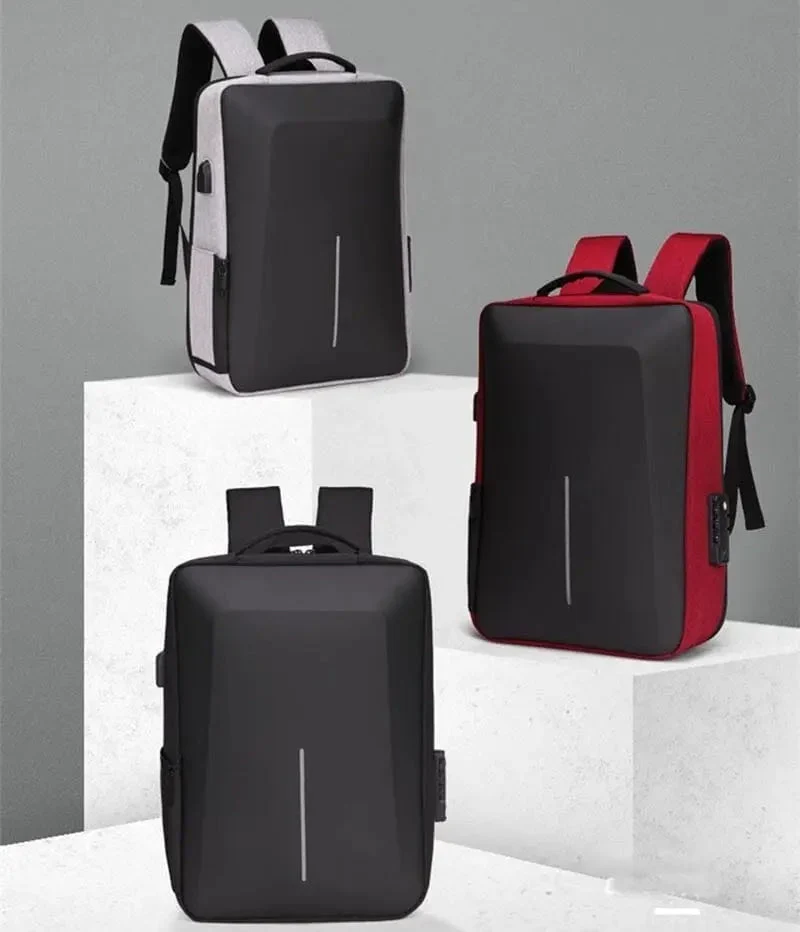 Sac à Dos Sécurisé Ordinateur | Serrure Code et Coque Rigide