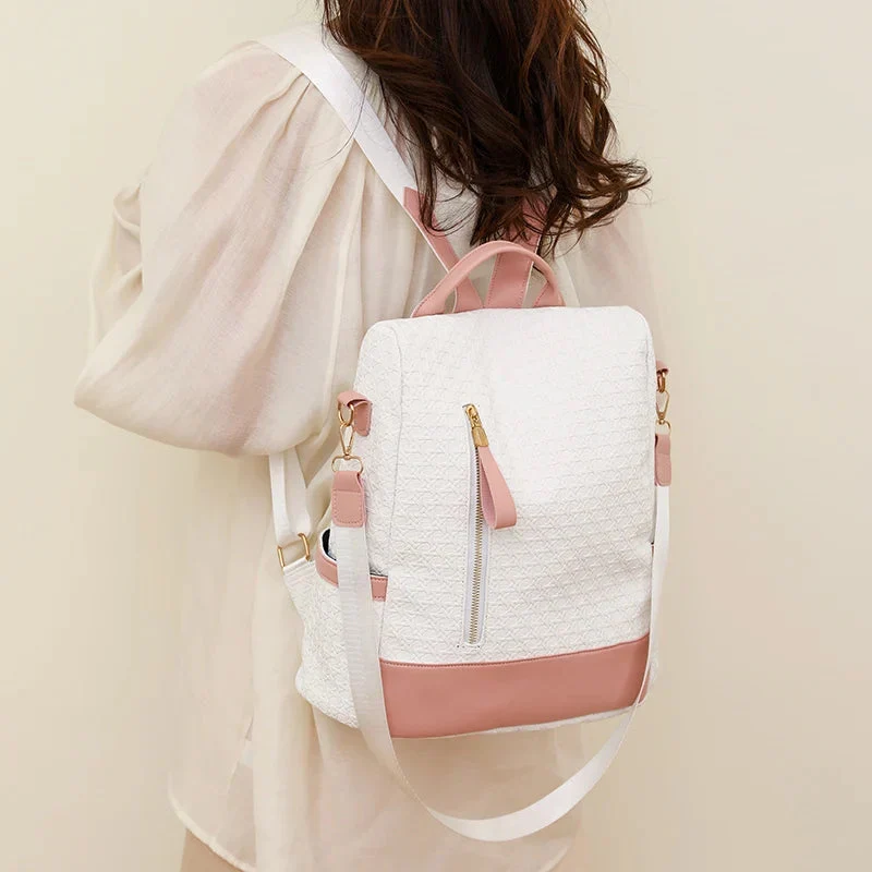 Sac à Dos Sécurisé Femme | Fermeture Antivol Dorsale